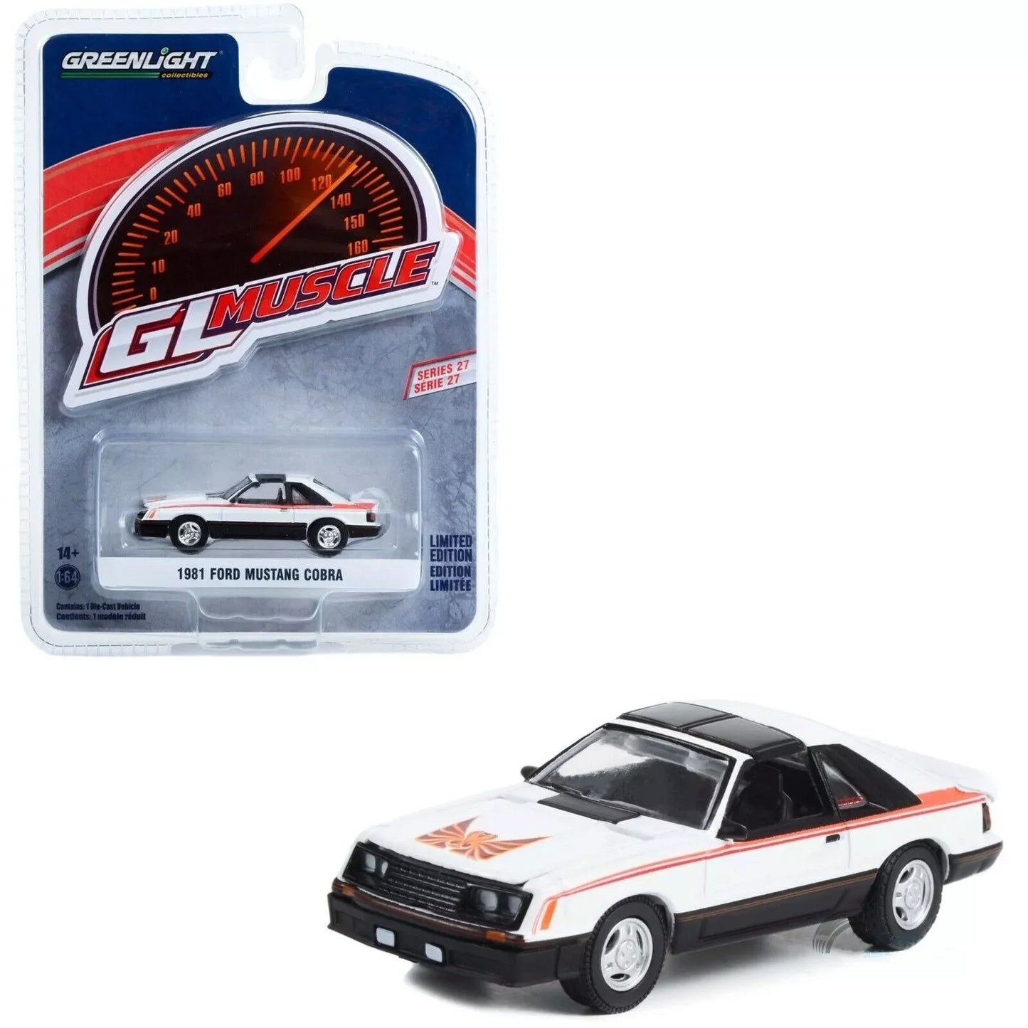 GreenLight Ford Mustang Cobra 1981 1:64 - Jaiman Toys