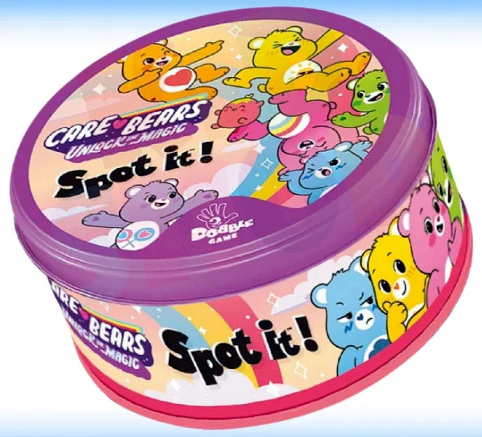 Spot It! Care Bears Fun Card Game for Kids and Adults - Jaiman Toys