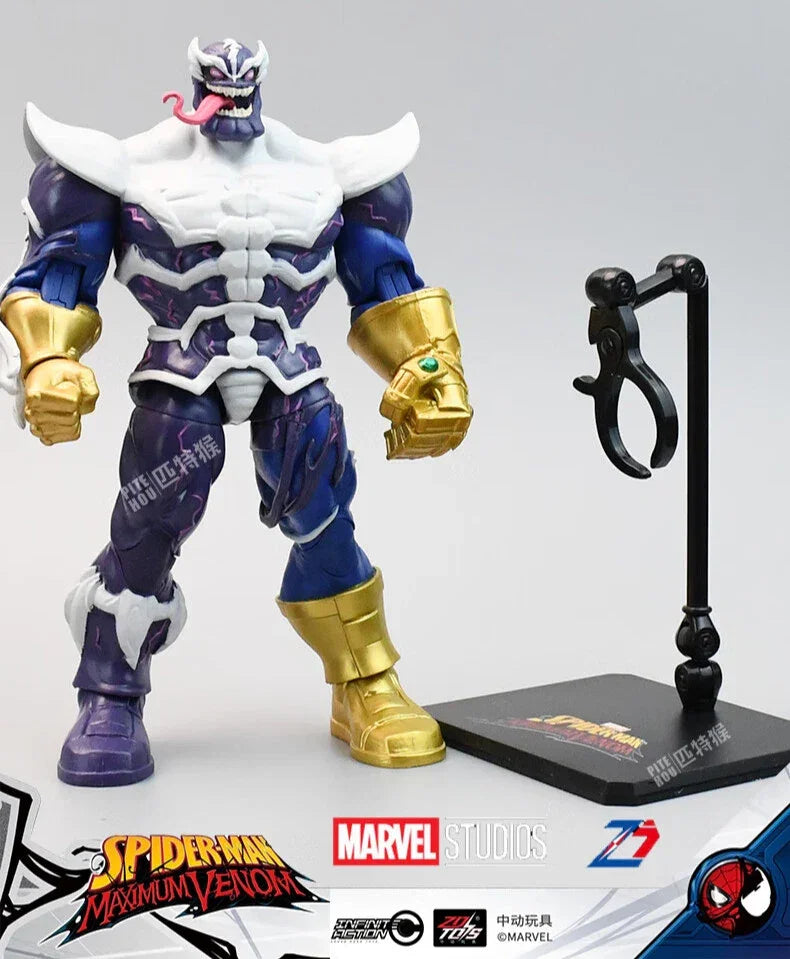 ZD TOYS Venomized Thanos (Maximum Venom Series) ″ 7″ PVC Action Figure - Jaiman Toys
