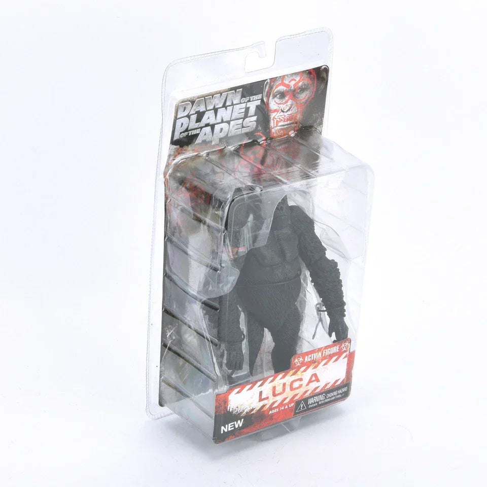 Luca Gorilla 5.5 Inch Action Figure | Dawn of the Planet of the Apes Collectible Figure | Movie Inspired Display Figure- High Quality