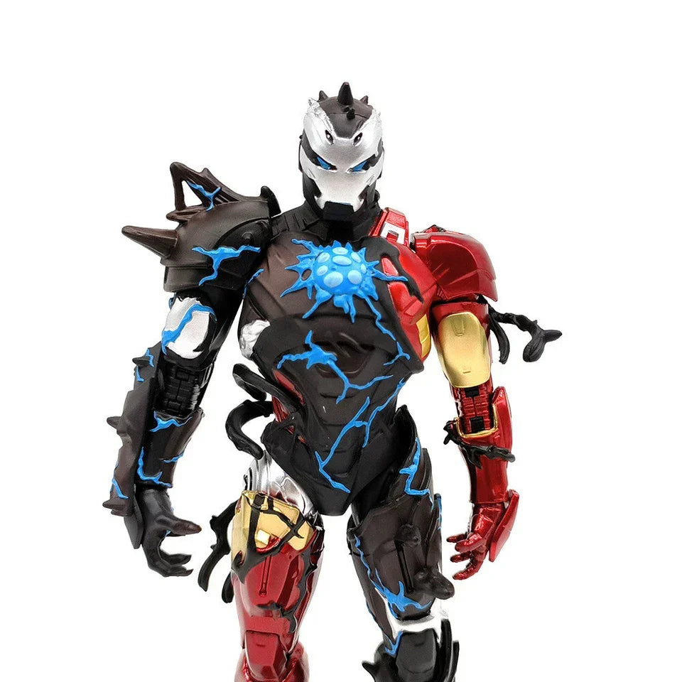 ZD TOYS Venomized Iron Man Action Figure – 7” Marvel Spider-Man Maximum Venom Series - Jaiman Toys