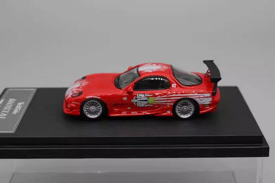 Mortal 1/64 Scale Mazda Veilside Red Diecast Model Car - Jaiman Toys