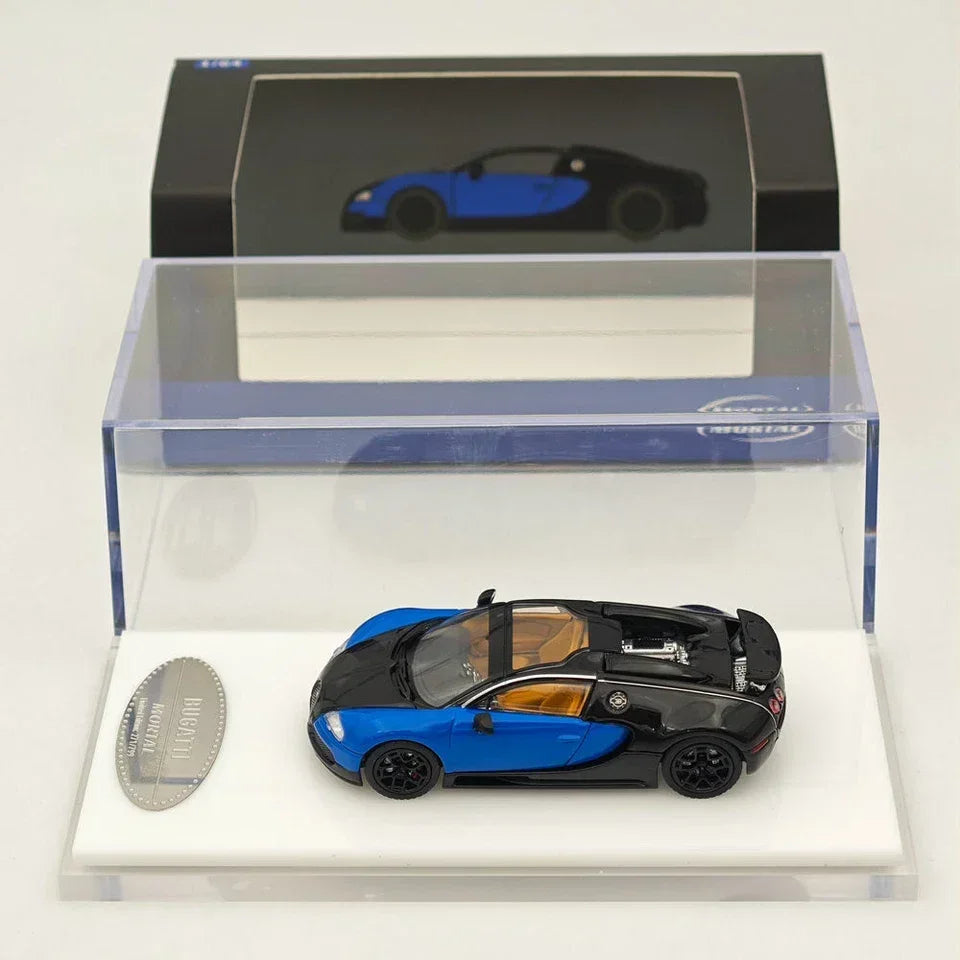 1:64 BUGATTI VEYRON Super Sport Diecast Toy Car Model Panda Gulf 1:64 BUGATTI VEYRON Super Sport Diecast Toy Car Model Panda Gulf