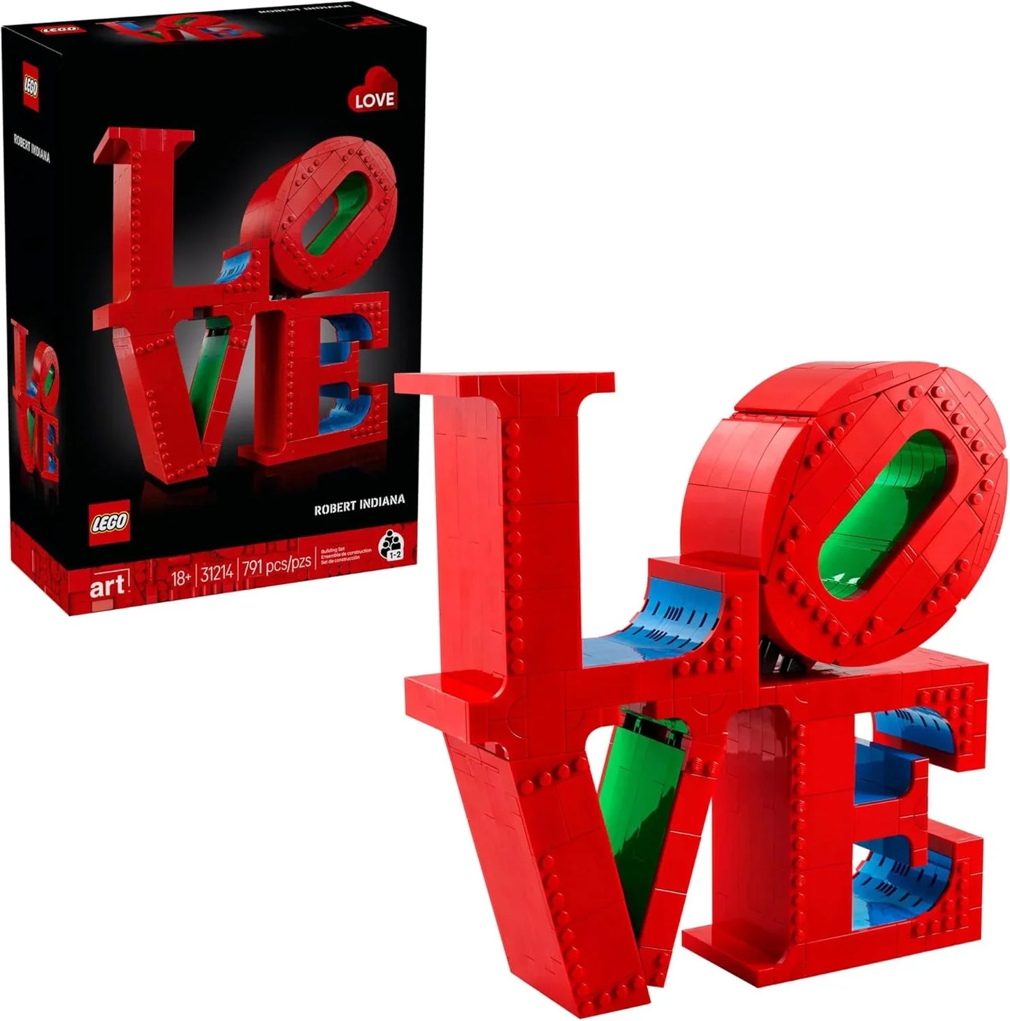 LEGO 31214 Art Love Collectible Building Set - Jaiman Toys