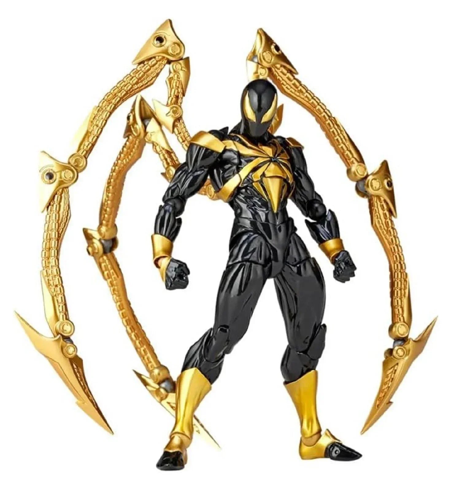 Spider-Man Iron Spider Black Version Amazing Yamaguchi Revoltech Spider-Man Iron Spider Black Version Amazing Yamaguchi Revoltech