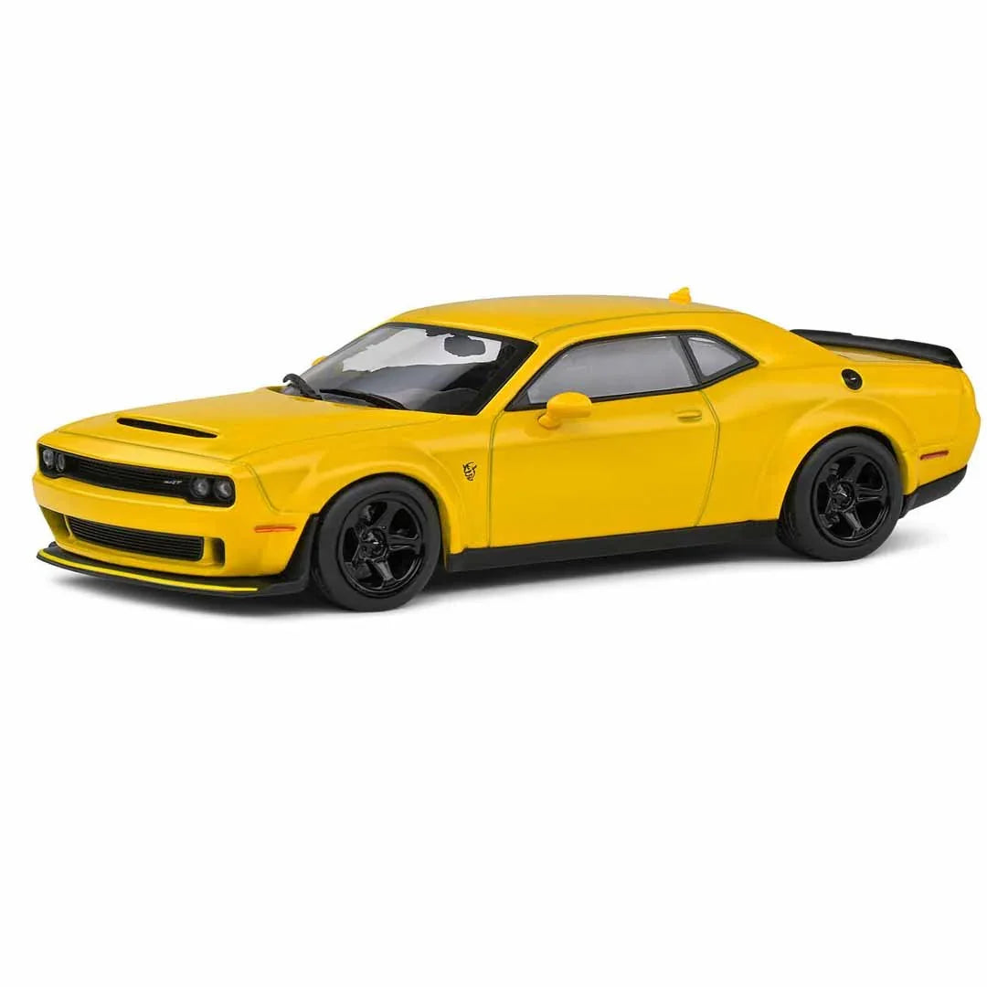 Solido Dodge Challenger SRT Demon V8 6.2L 2018 Demon Yellow - Jaiman Toys