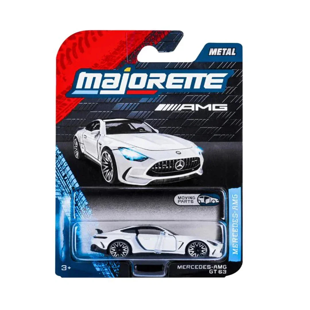 Majorette Mercedes-AMG GT 63 Die-Cast Sports Car | 1:64 Scale | Metal Body | Moving Parts