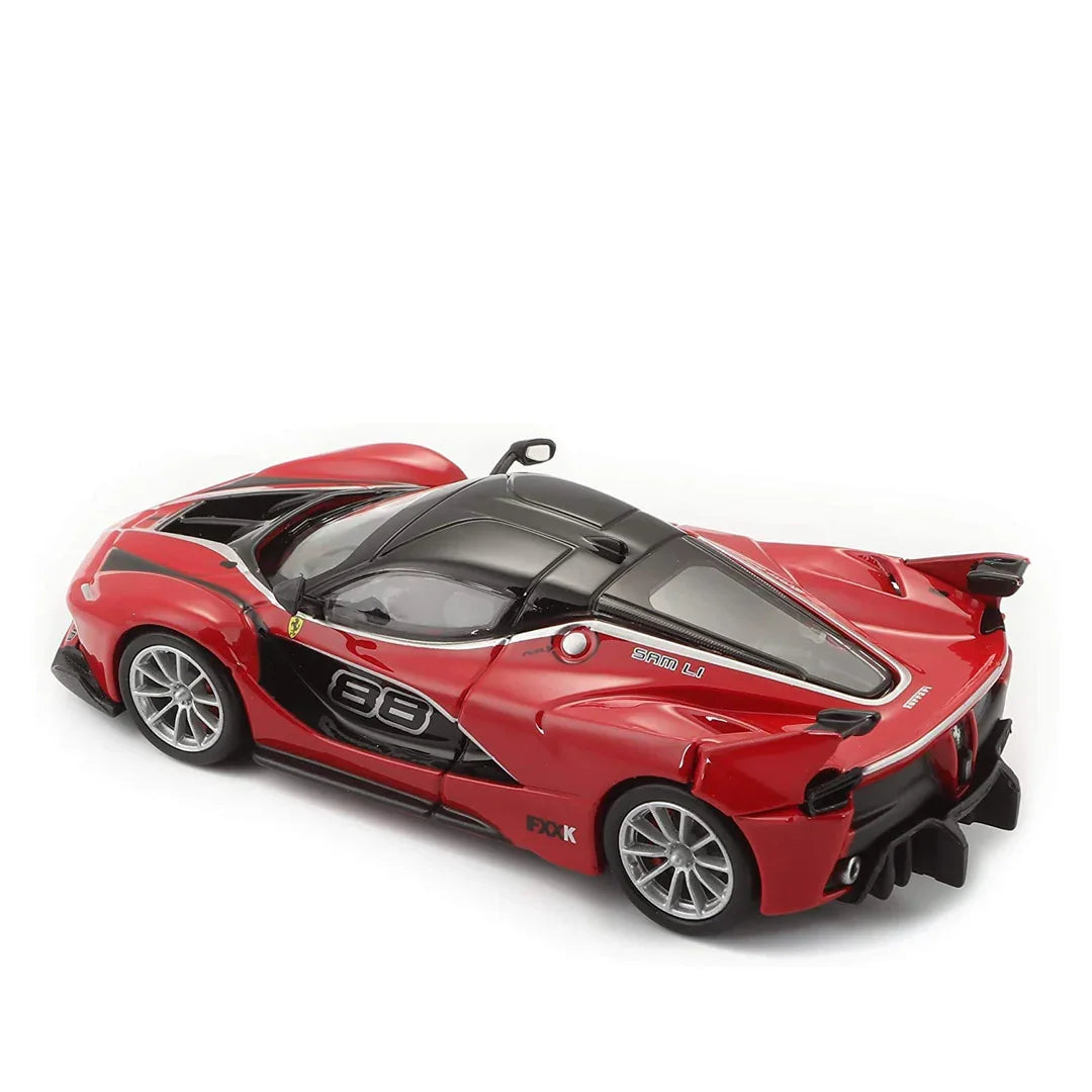 Bburago - 1/43 Scale Model Ferrari FXX K- Signature Series Sports Car Model (RED) Age 14+ - Jaiman Toys