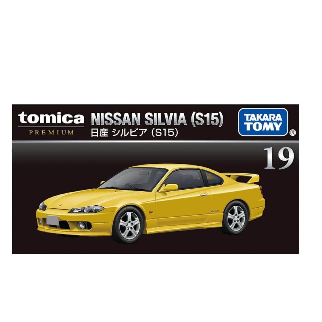 Tomica Premium No 19 Nissan Silvia Diecast Scale Model Car - Jaiman Toys