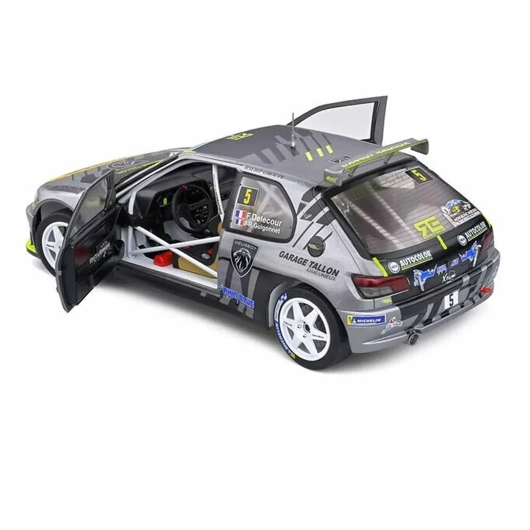 Solido 1:18 Peugeot 306 Maxi – Rally du Mont Blanc 2021 #5 Delecour | Diecast Rally Car Model - Jaiman Toys