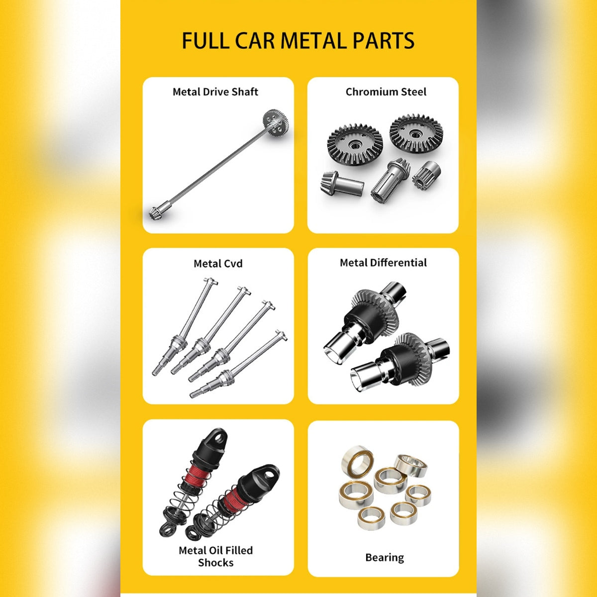 MJX 1:14 Scale Hyper Go 14207 Brushless RC Car – 53km/h High-Speed 4WD Off-Road Truck with 2 Shells (2.4G Control)