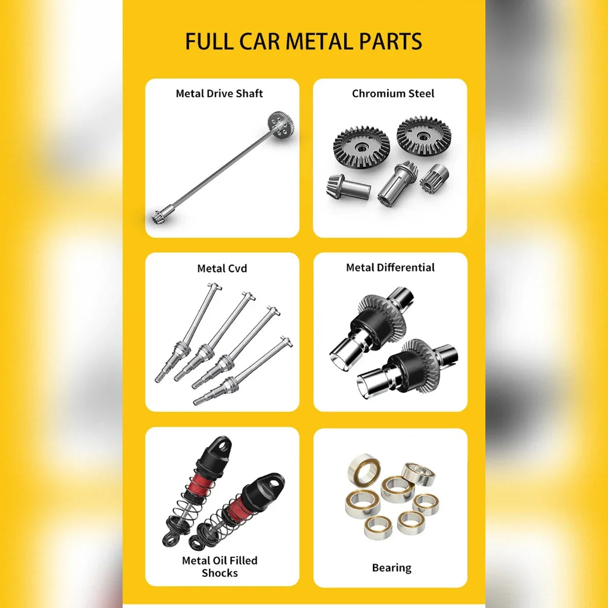 MJX 1:14 Scale Hyper Go 14207 Brushless RC Car – 53km/h High-Speed 4WD Off-Road Truck with 2 Shells (2.4G Control)