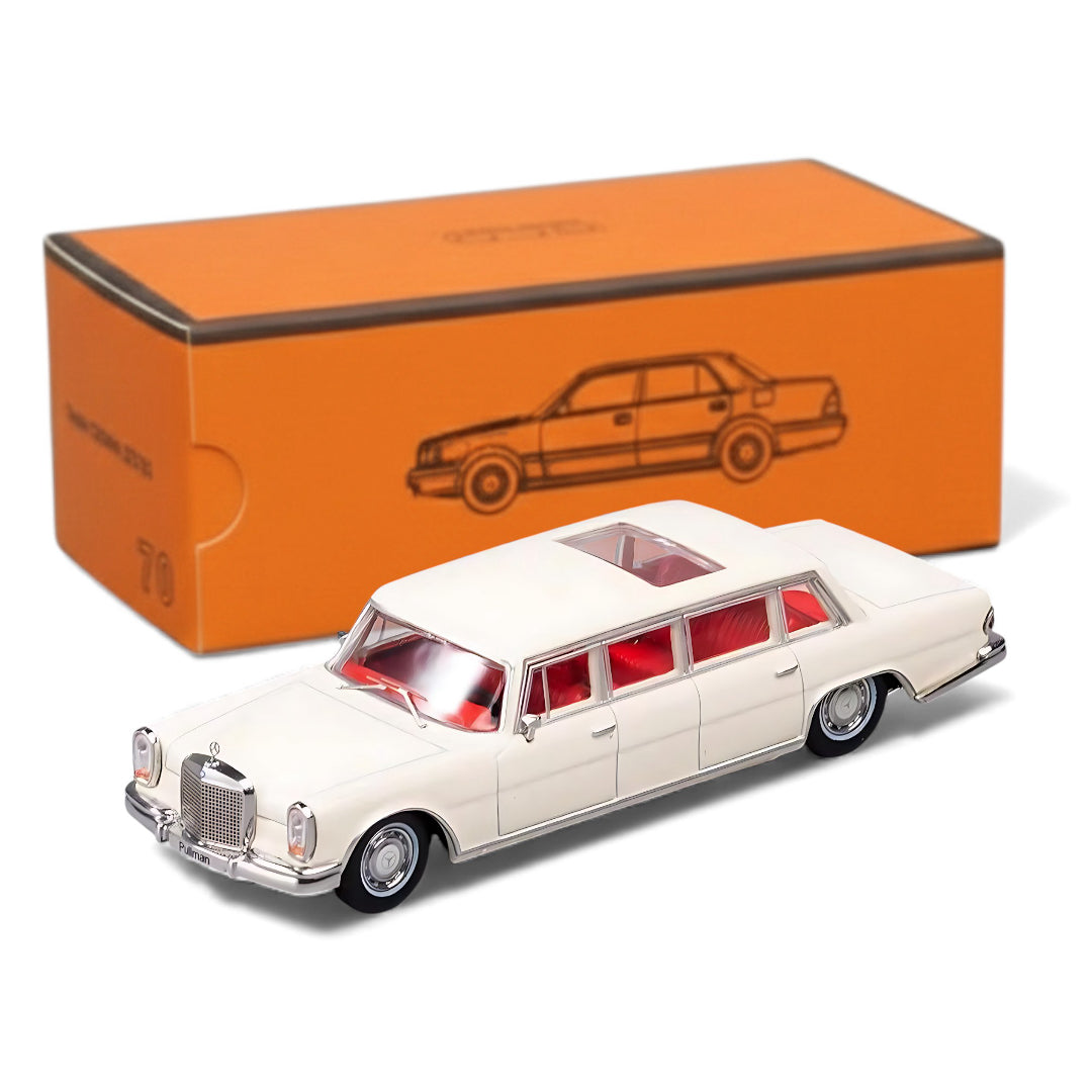 GCD 1:64 Scale Mercedes-Benz 600 Pullman Limousine – Off-White