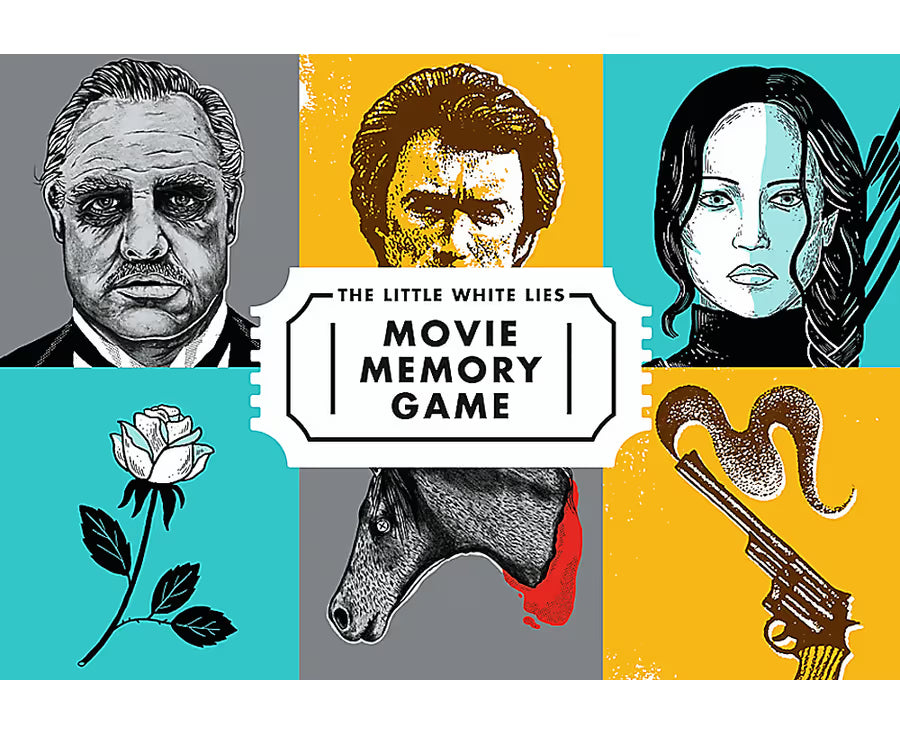 The Little White Lies Movie Memory Game – Match Iconic Films - Jaiman Toys