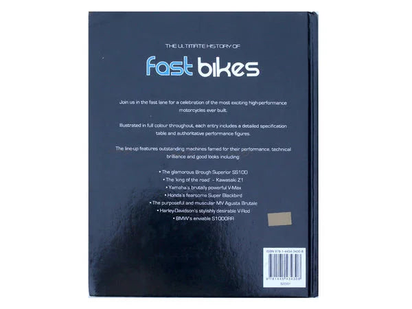 The Ultimate History of Fast Bikes Book by Roland Brown - Jaiman Toys