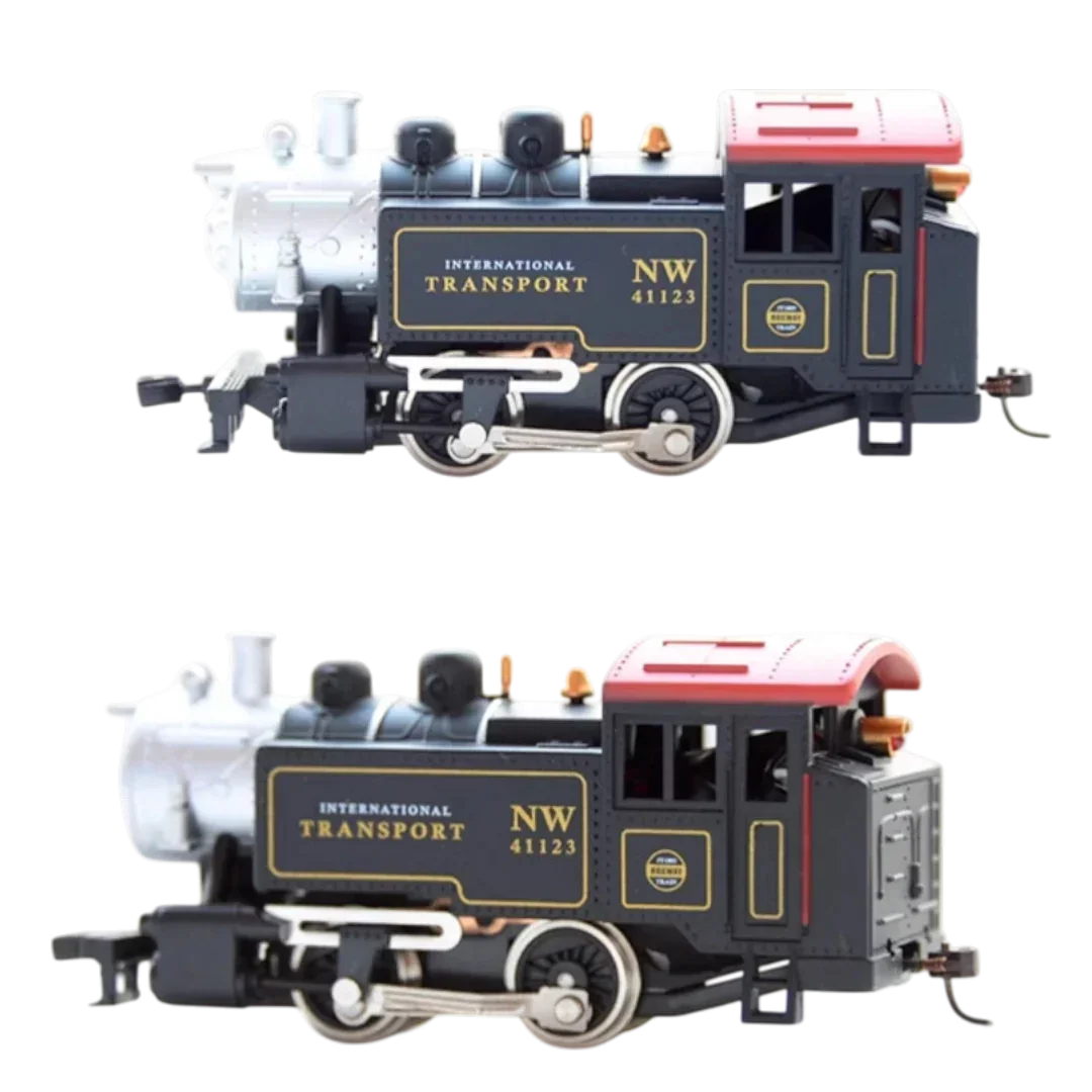 HANFIY 96100-A HO Scale 1:87 Steam Locomotive Model Train – Realistic Railroad Engine for Collectors