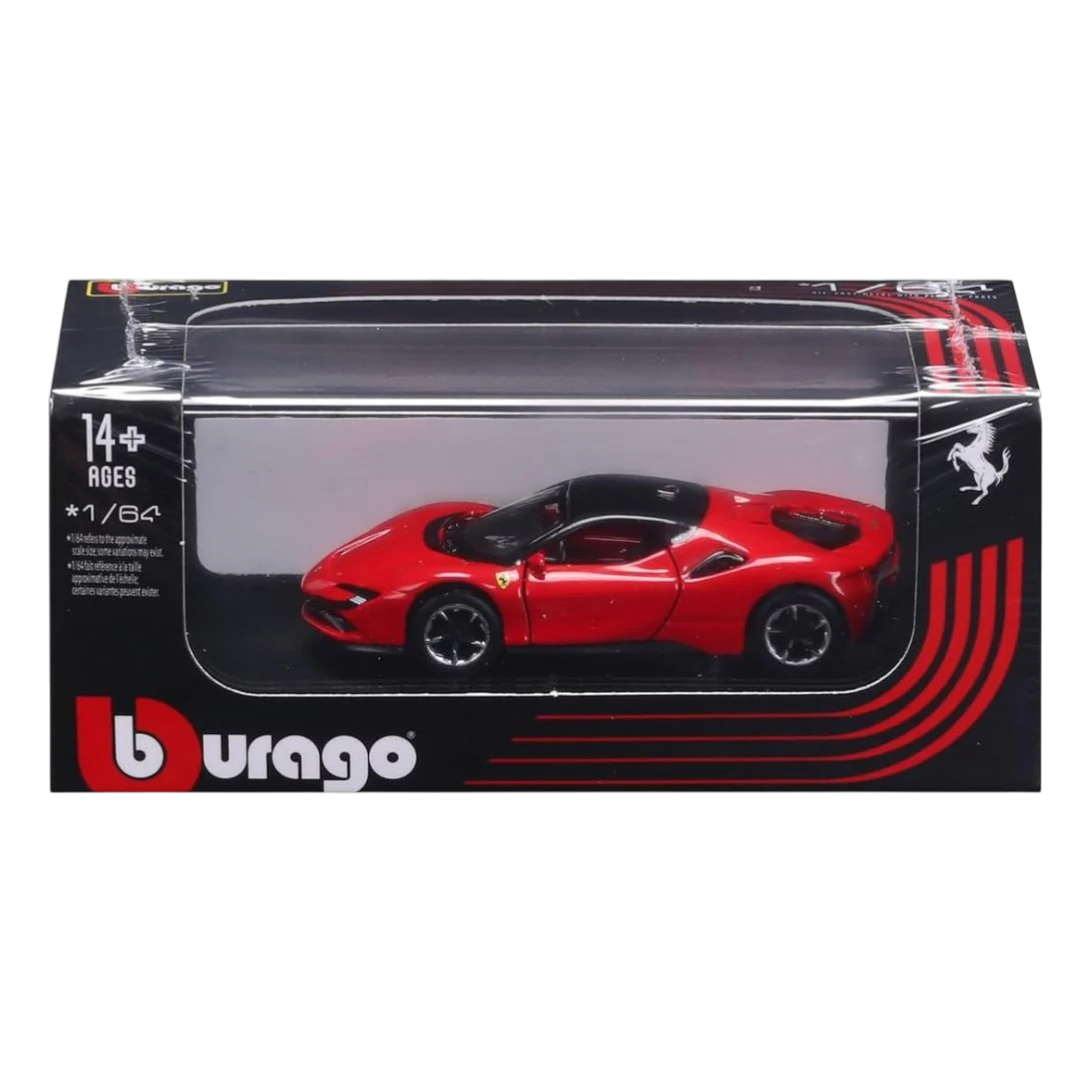 Bburago 1:64 Ferrari SF90 Stradale Red Diecast Model Car