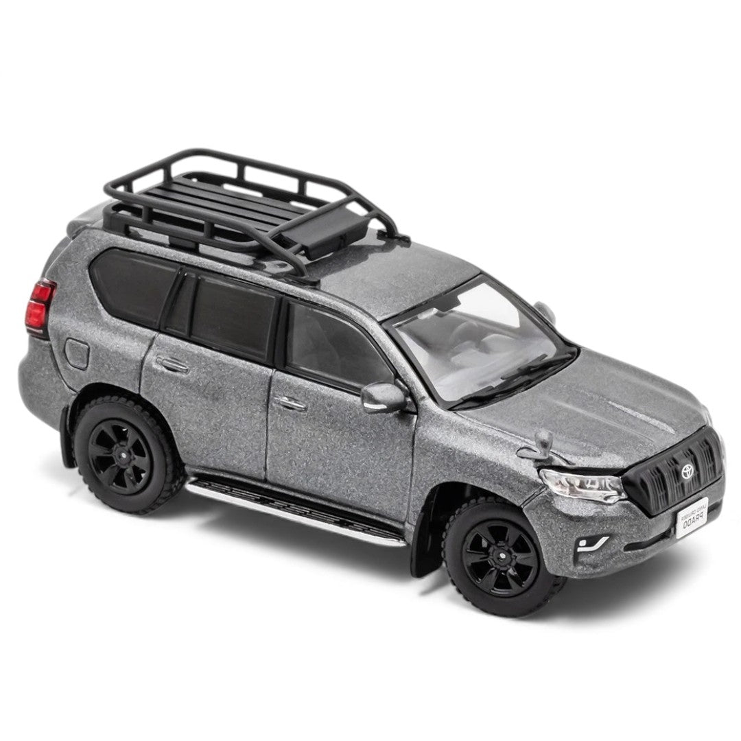 GCD 1:64 Toyota Land Cruiser Prado 150 – Grey | Premium Diecast SUV Model