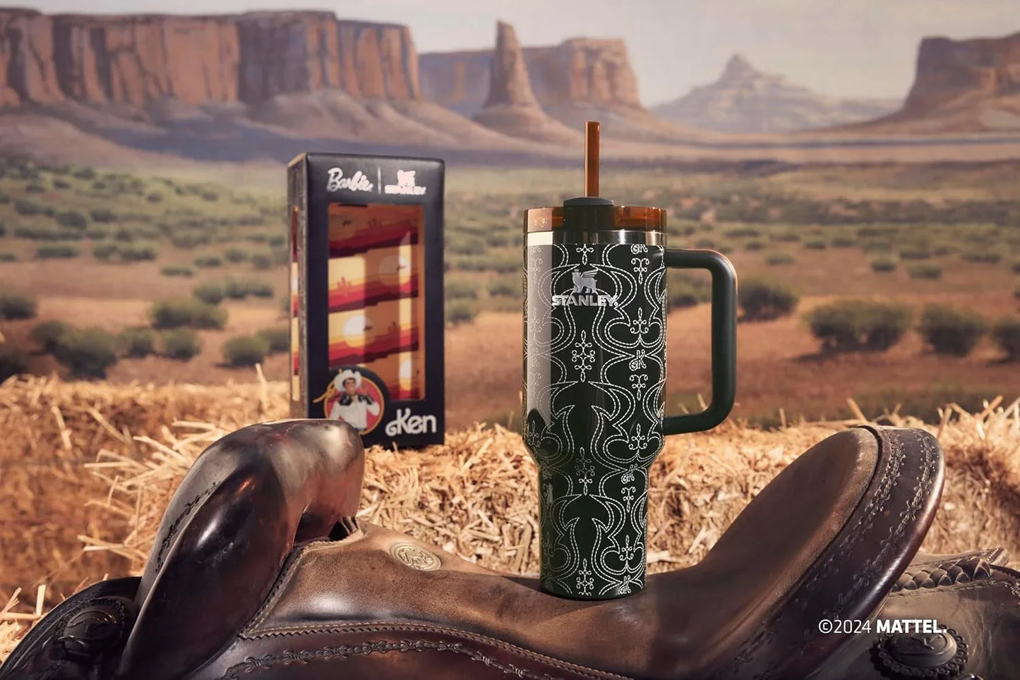 Stanley x Barbie™ ’80s Western Ken Quencher 40 Oz, 1.18 L - Jaiman Toys