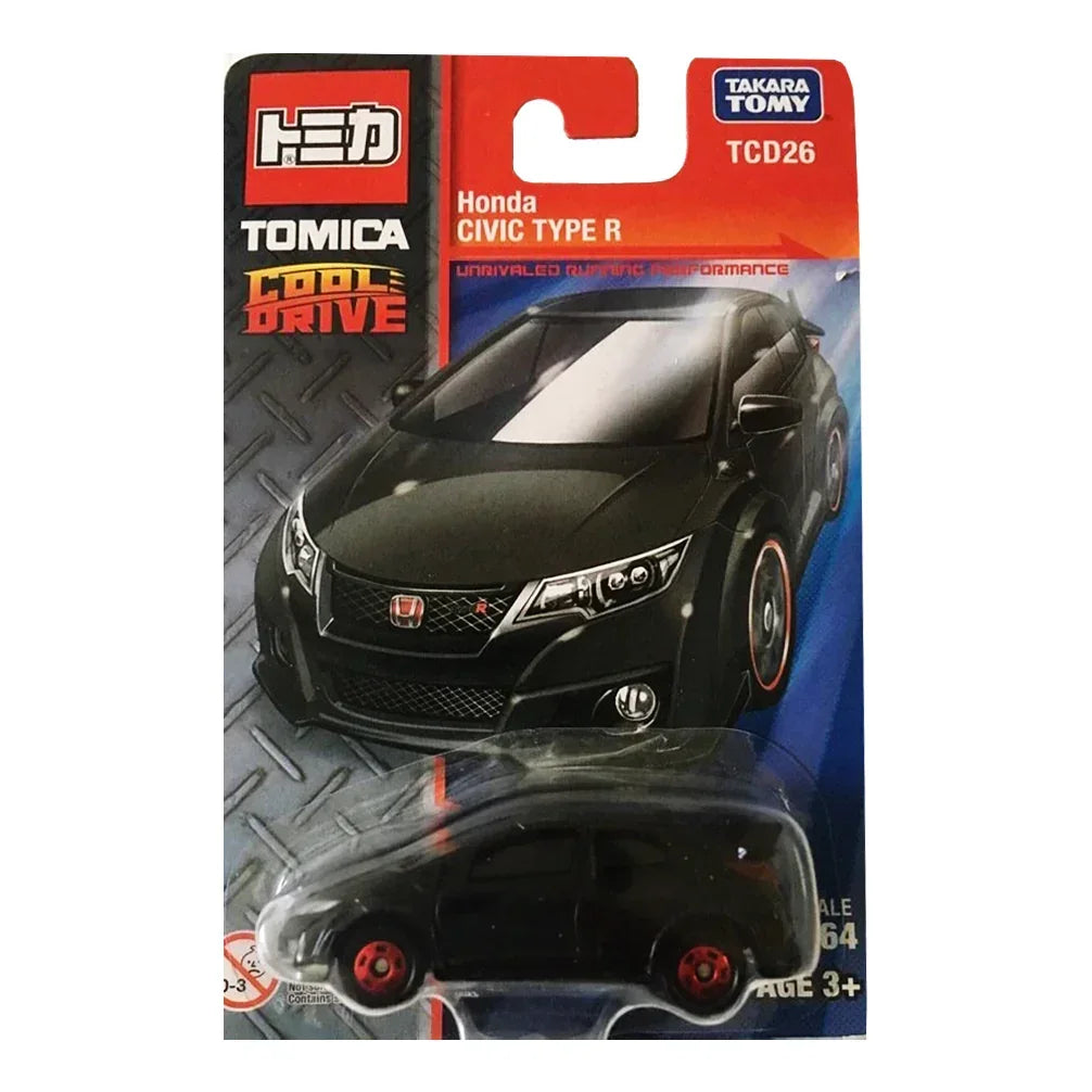 Honda Civic Type R Tomica Cool Drive TAKARA TOMY Model Car 1/64 Scale - Jaiman Toys