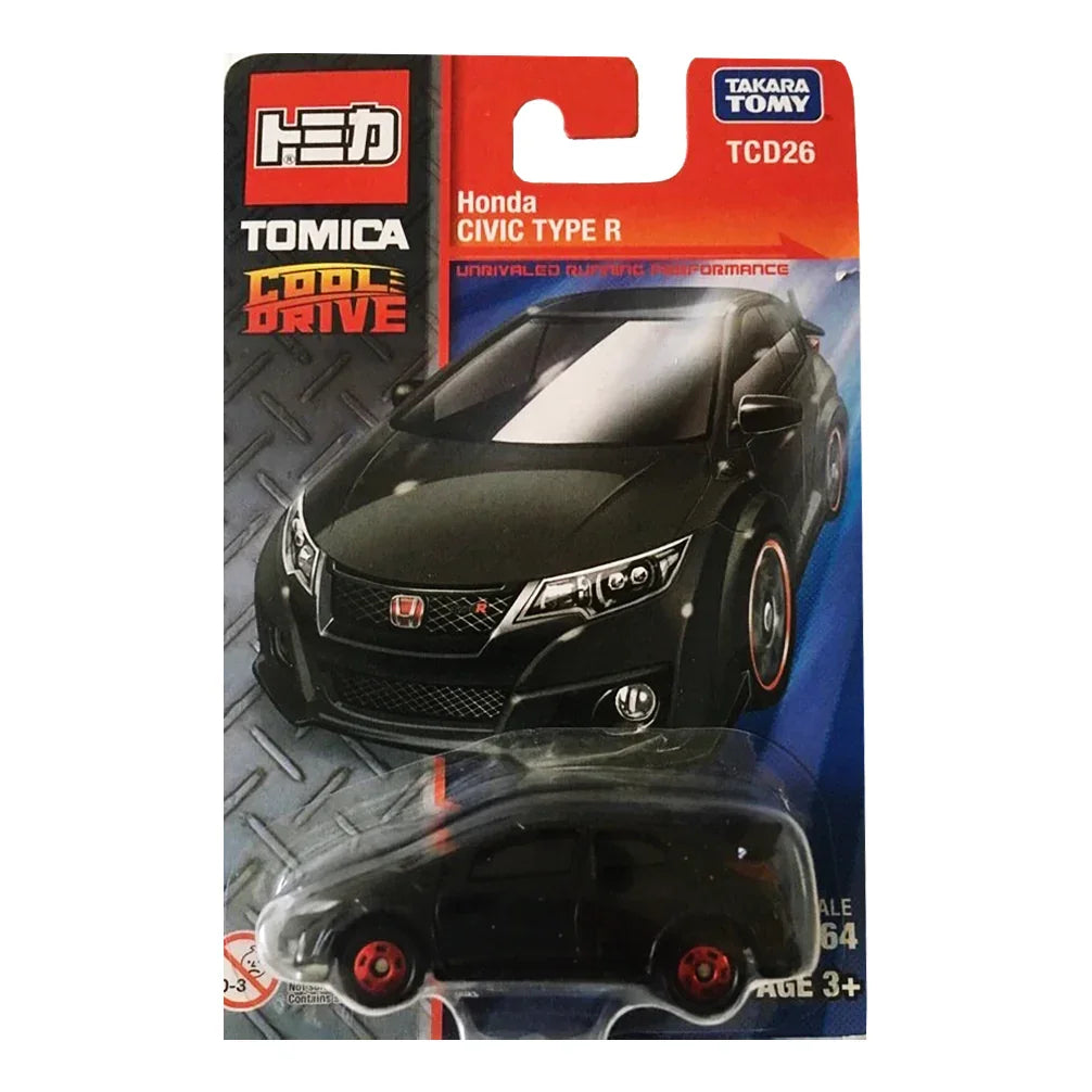 Honda Civic Type R Tomica Cool Drive TAKARA TOMY Model Car 1/64 Scale - Jaiman Toys