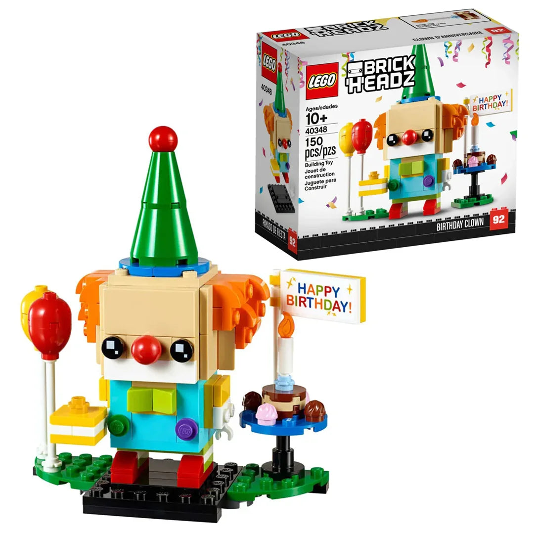 Lego BrickHeadz Happy Birthday Clown 40348 (150 Pieces) - Jaiman Toys
