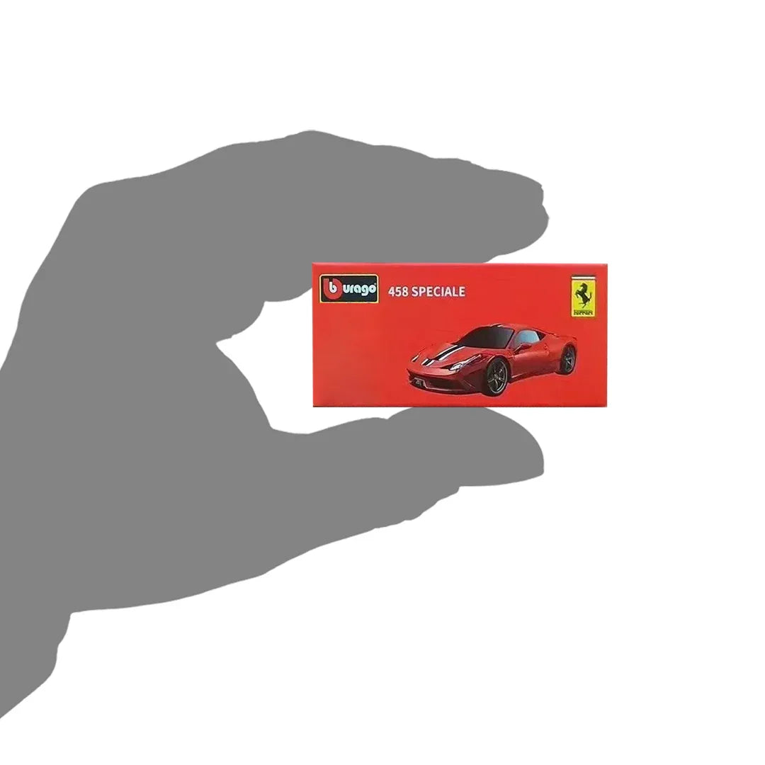 Bburago 458 Speciale Racing Sport Model Car 1:64 Scale - Jaiman Toys
