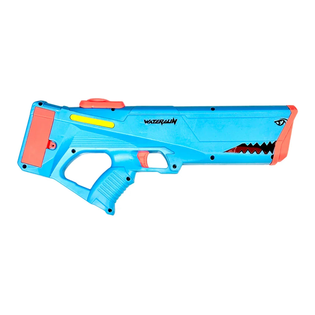 Automatic Electric Water Gun, with Large Capacity, Holi Water Gun with Long Range Pistol for Children (Blue) - Jaiman Toys