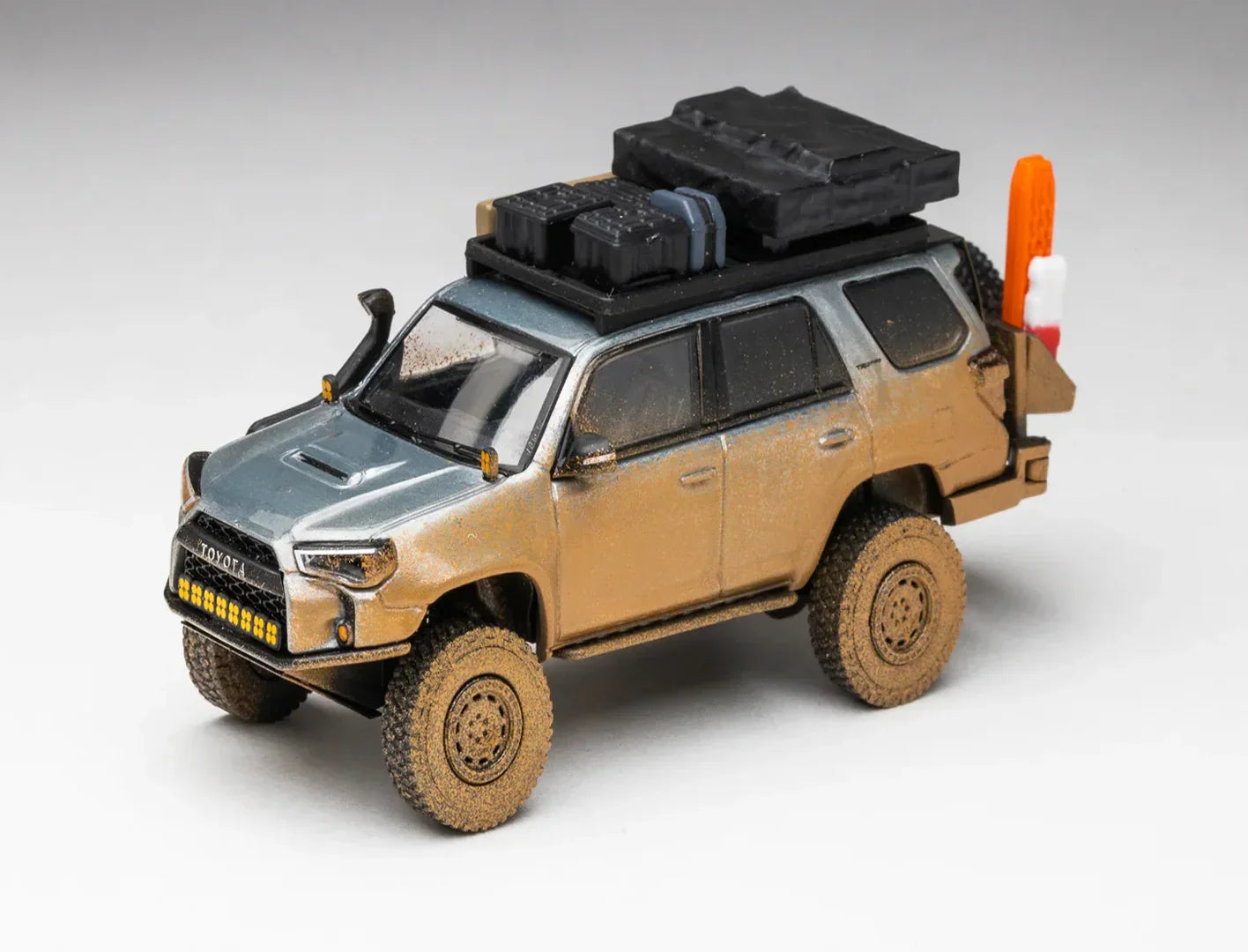GCD 1:64 Toyota 4Runner Widebody Prerunner Mud Edition – Overland Diecast Model No. 539