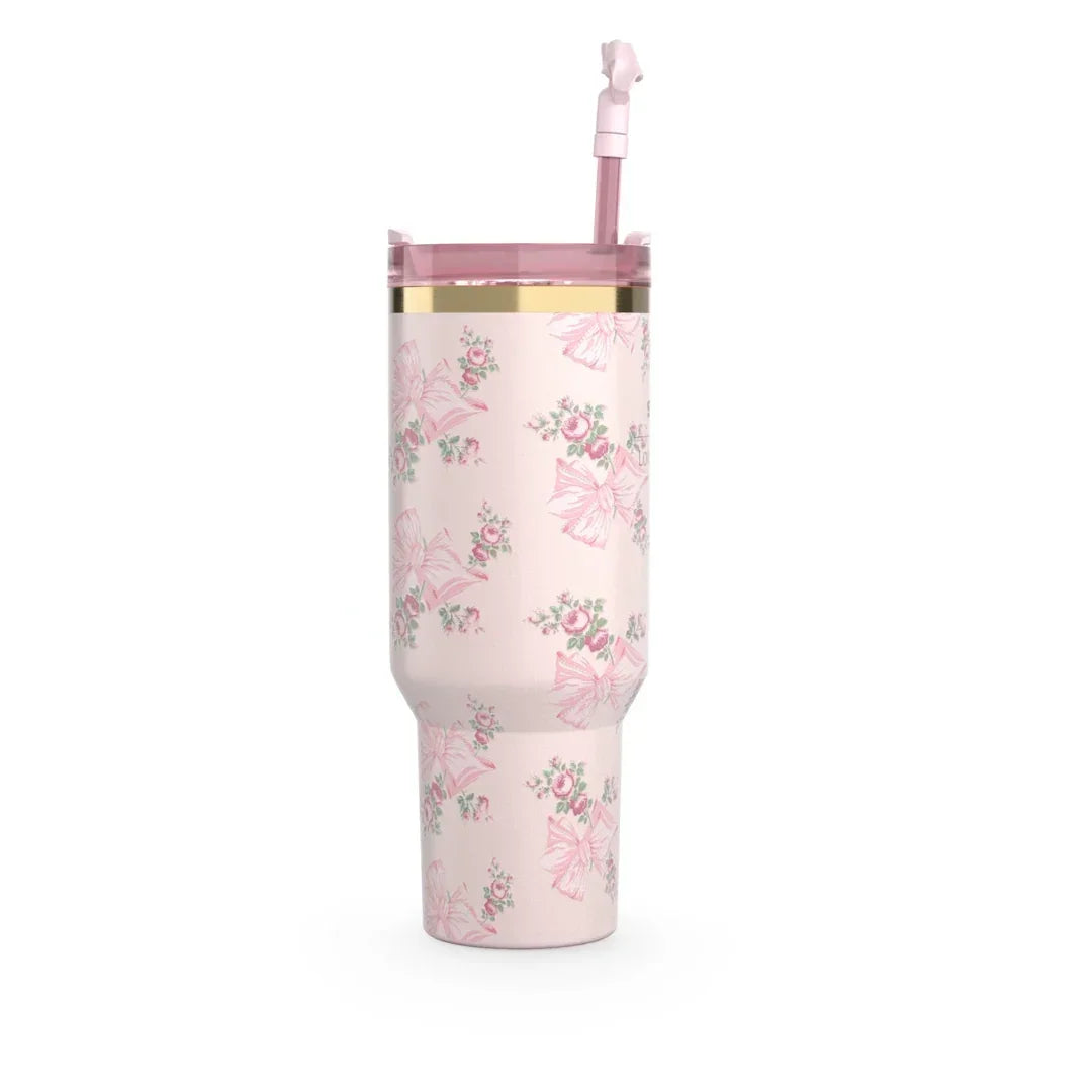 STANLEY Quencher H2.0 FlowState Stainless Steel Vacuum Insulated Tumbler with Lid and Straw for Water, Iced Tea or Coffee (Heather, 40 oz) – The Ultimate Valentine’s Gift! - Jaiman Toys