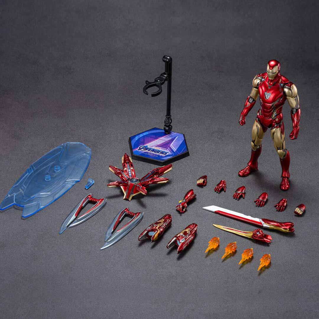 Mark 85 Nano Armor Superhero Action Figure β 1/10 Scale Collectible Figure with Accessories