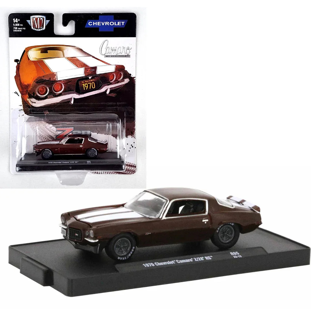 M2 Machines Auto-Drivers 95 1970 Chevrolet Camaro Z/28 RS 1:64 Die-Cast Model Car