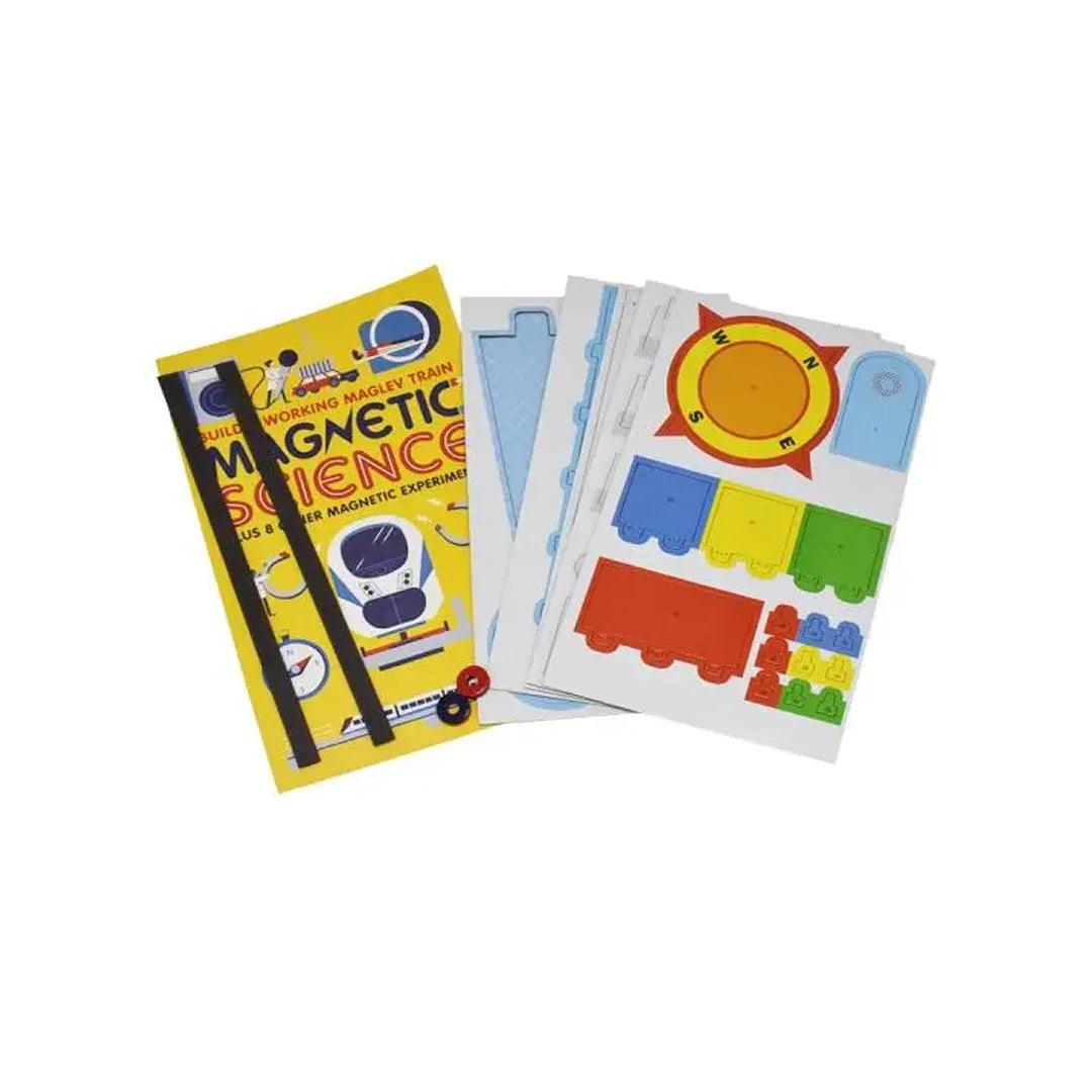 Magnetic Science Kit – Build a Working Maglev Train & 8 Magnetic Experiments for Kids
