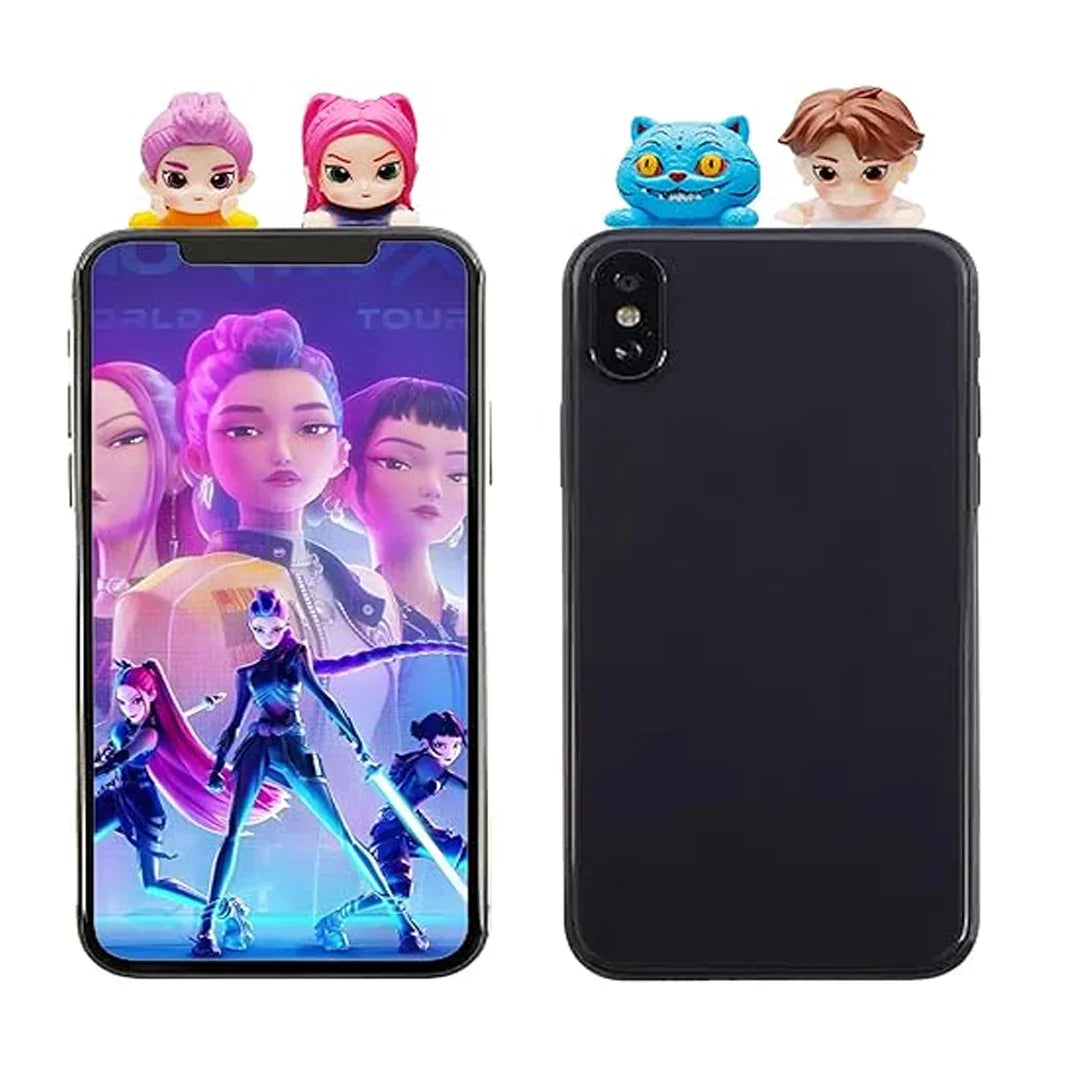 K-Pop Demon Hunters Mini Collectible Dolls – Blind Box (Attachable) | 6 Assorted Characters | 10 cm | Kids Gift Toy