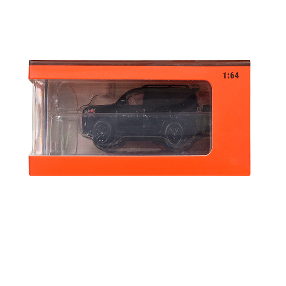 GCD 1:64 Toyota Land Cruiser 200 RHD (2015) Black with Roof Rack | Premium Diecast Model SUV
