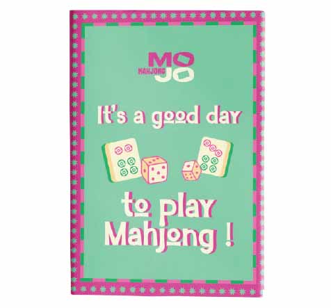 MOJO Elegance in Bloom Classic Bundle Mahjong Set – 160 Premium 36mm Tiles with Racks, Floral Playing Mat, Mahjong Cards & Accessories