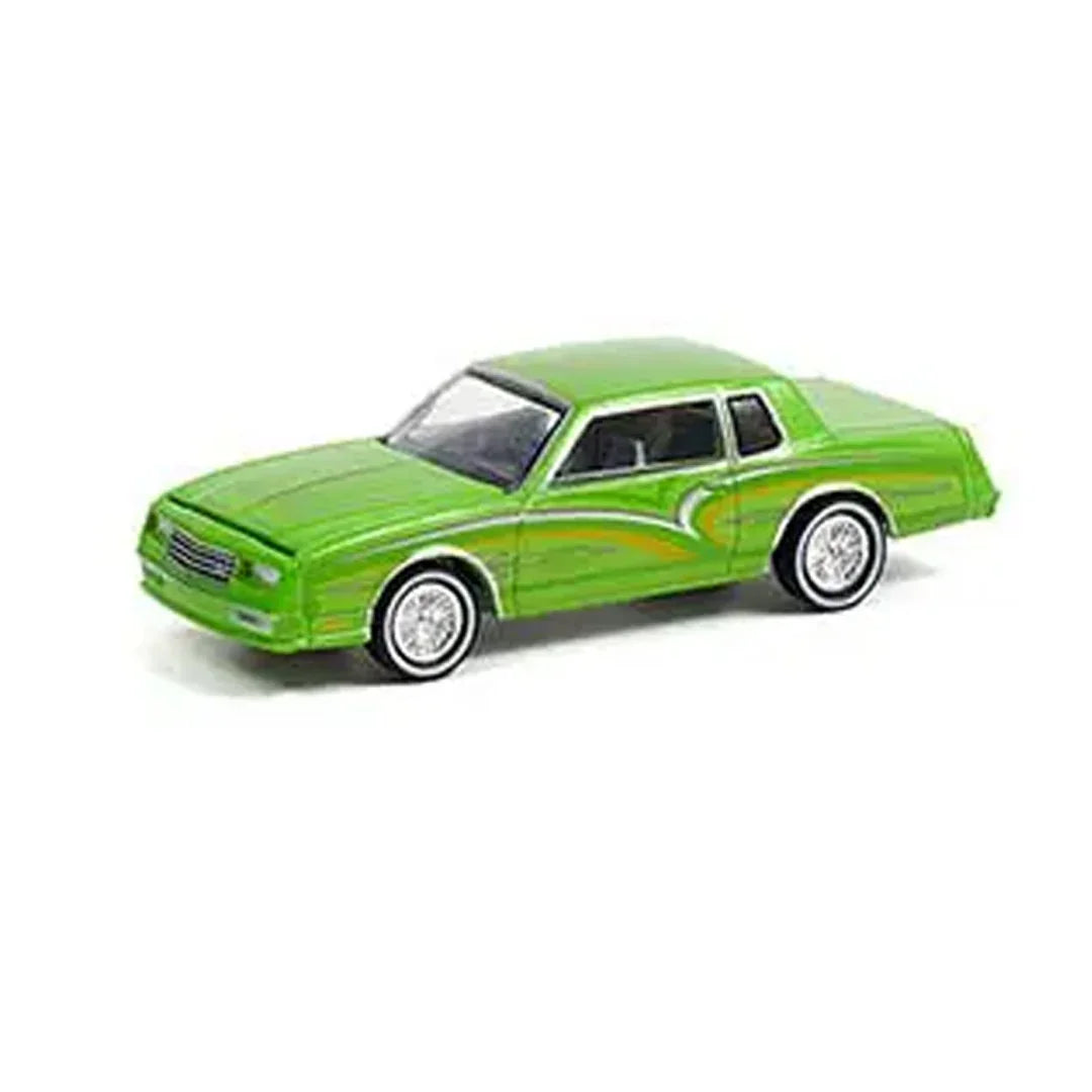 GreenLight MiJo Exclusives Lowrider 1982 Chevrolet Monte Carlo 1:64 Diecast Model Car