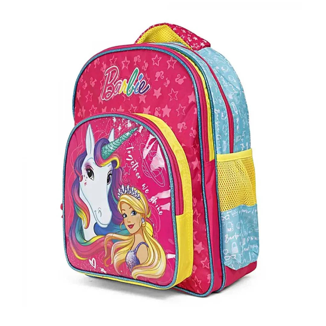 Striders Barbie Unicorn School Bag - 41 CM - Jaiman Toys