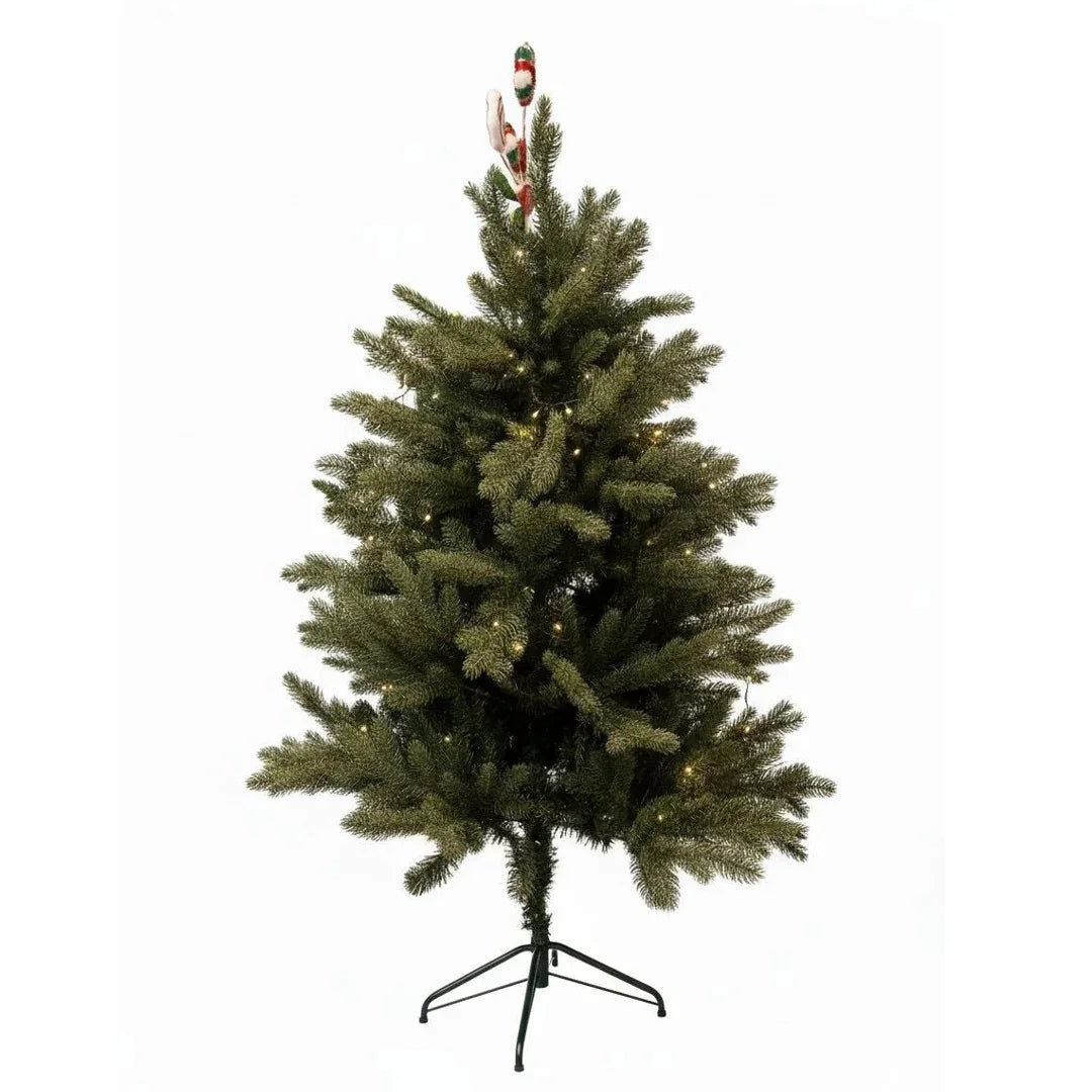 SWEN Elara Christmas Tree – Lush Green Premium Decorative Festive Tree for Home & Office (4 Feet)