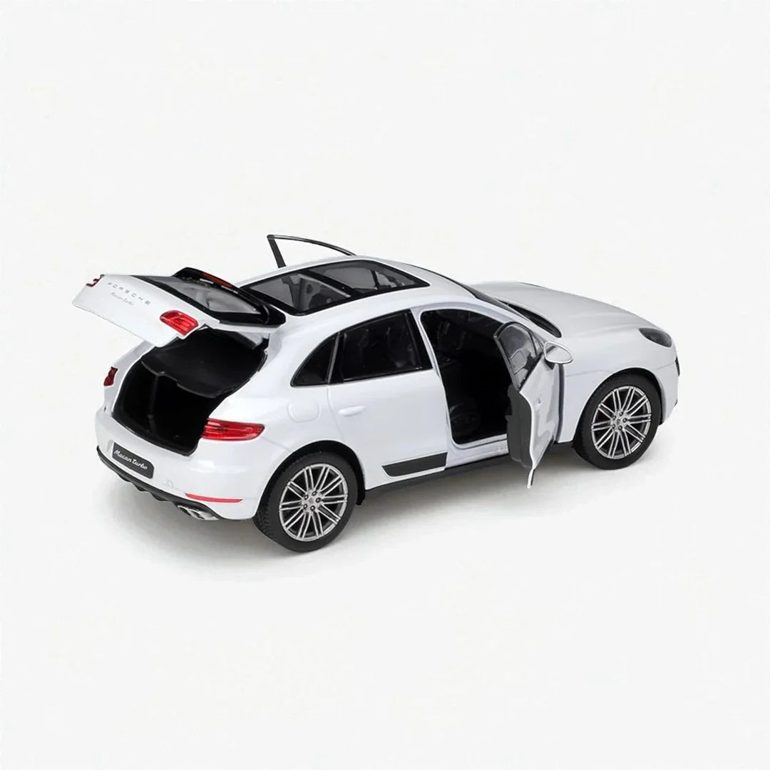 Welly 1:24 Porsche Macan Turbo Die-Cast Model – Openable Doors (24047) - Jaiman Toys