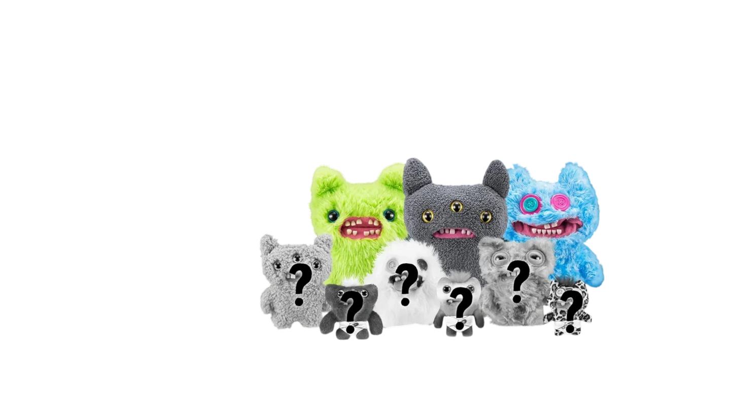 Fugger Family by ZURU Funny Ugly Monster, Plush, Collectible, Toy (Stinkface) - Jaiman Toys