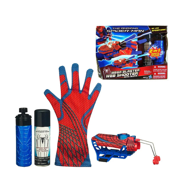 AMAZING SPIDER-MAN 2 MEGA BLASTER WEB SHOOTER WITH GLOVE - NIB