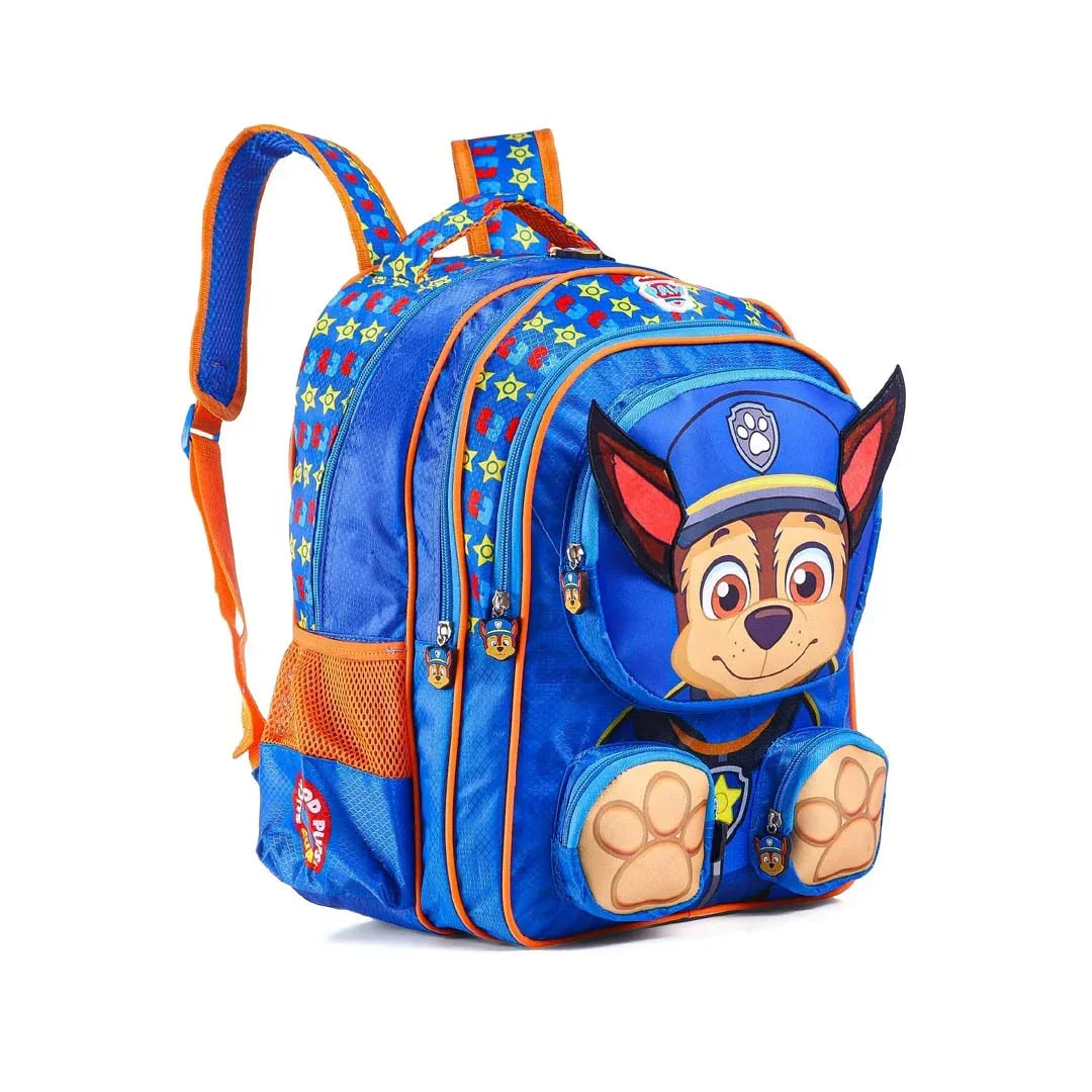 STRIDERS Paw Patrol Premium School Backpack Blue - 14 inches - Jaiman Toys