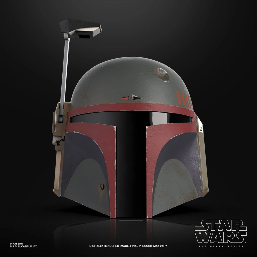 Hasbro Star Wars Black Series Boba Fett Re-Armored Helmet Prop Replica | Full-Scale 1:1 | 14+ Age