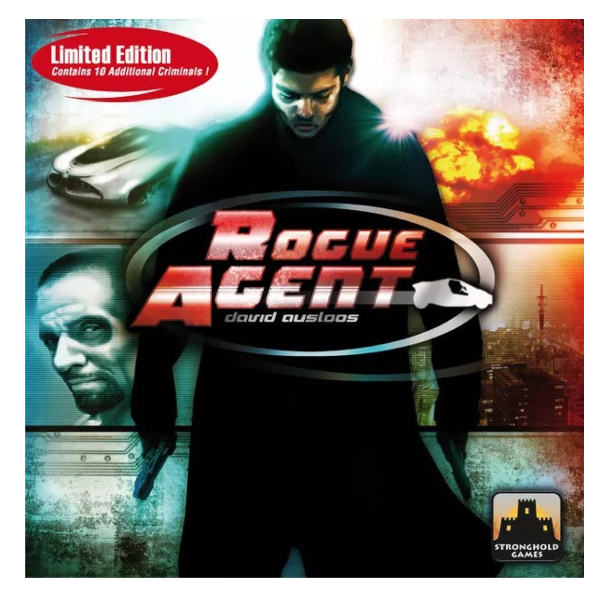 Stronghold Games Rogue Agent Board Game | Strategic Espionage & Secret Agent Game for Adults | Competitive Action & Mission-Based Gameplay | Multicolor