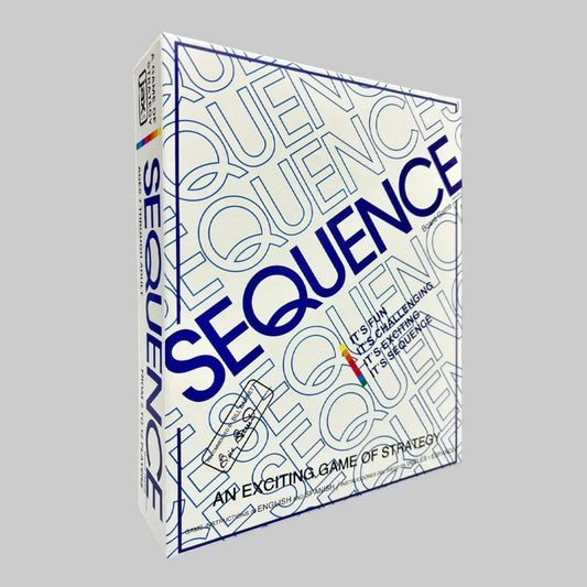 (Damaged Box) Sequence Board Game – Original Classic Strategy Game for 2 to 12 Players | Family & Party Board Game