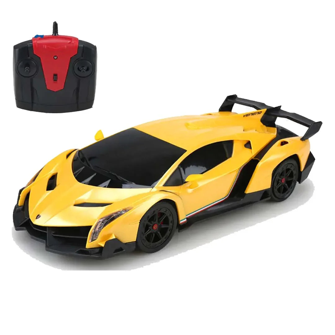 Guokai 1:14 Scale Lamborghini Veneno Remote Control Car – Officially Licensed RC Supercar with 2.4GHz Control, Functional LED Lights & High-Speed Performance for Kids & Hobbyists - Jaiman Toys