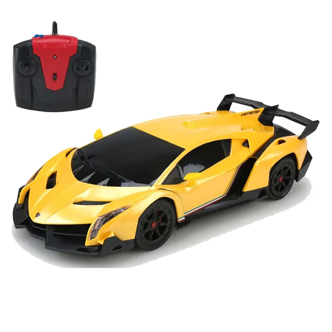 Guokai 1:14 Scale Lamborghini Veneno Remote Control Car – Officially Licensed RC Supercar with 2.4GHz Control, Functional LED Lights & High-Speed Performance for Kids & Hobbyists - Jaiman Toys