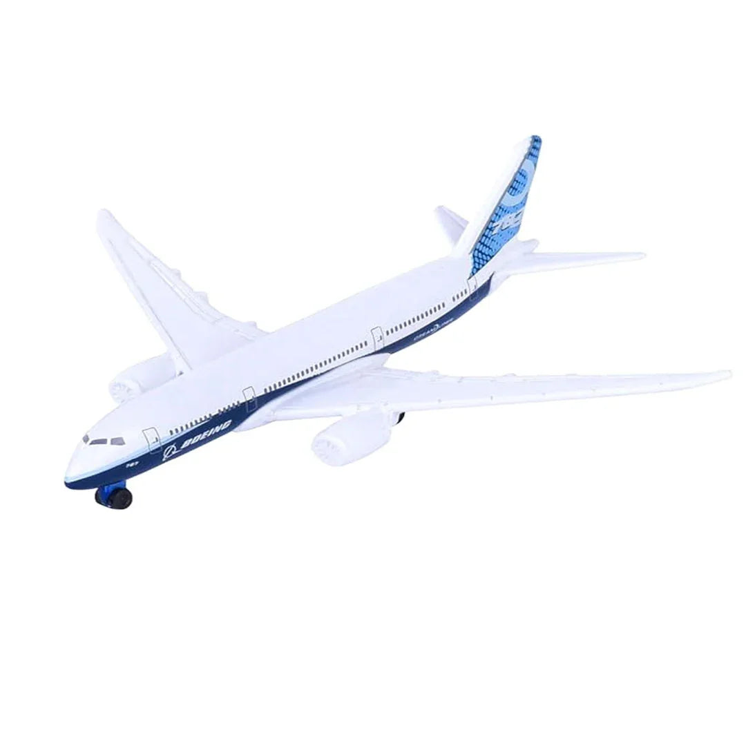 Majorette Miniatura Boeing 787-9 Dreamliner Airport Die-Cast Aircraft | Metal Body