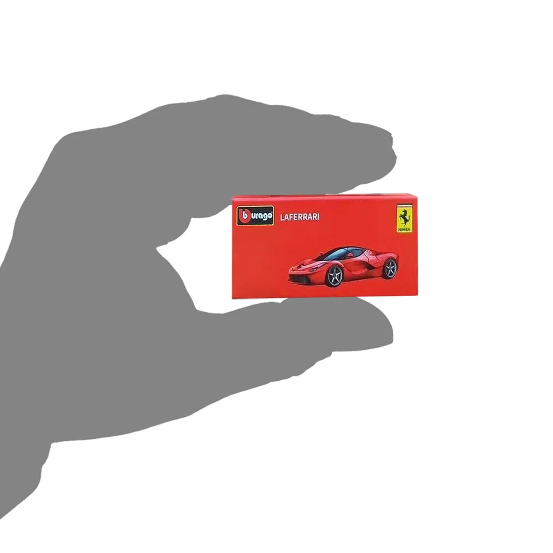 Bburago LaFerrari Racing Sport Model Car 1:64 Scale (Red) - Jaiman Toys